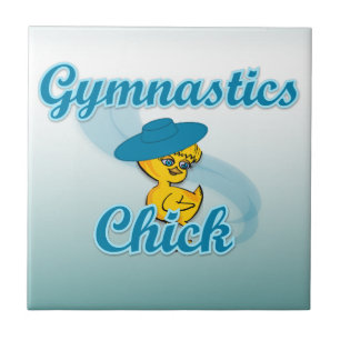 Gymnastics Chick #3 Tile