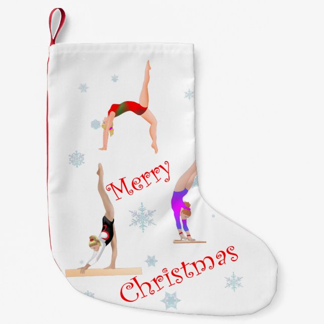 Gymnastics Christmas Stocking (Front)