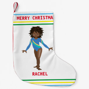 GYMNASTICS CHRISTMAS STOCKING FOR GIRLS.
