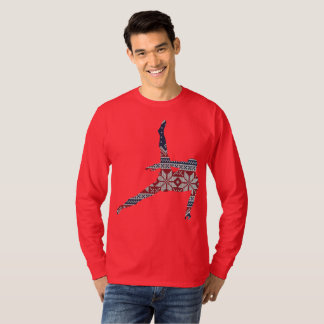 Gymnastics Christmas Sweater - Men's Silhouette