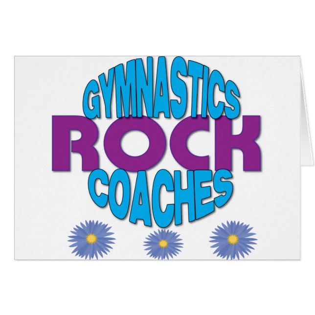 Gymnastics Coach Gift (Front Horizontal)