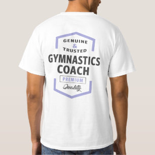 Gymnastics Coach Logo Gifts. T-Shirt