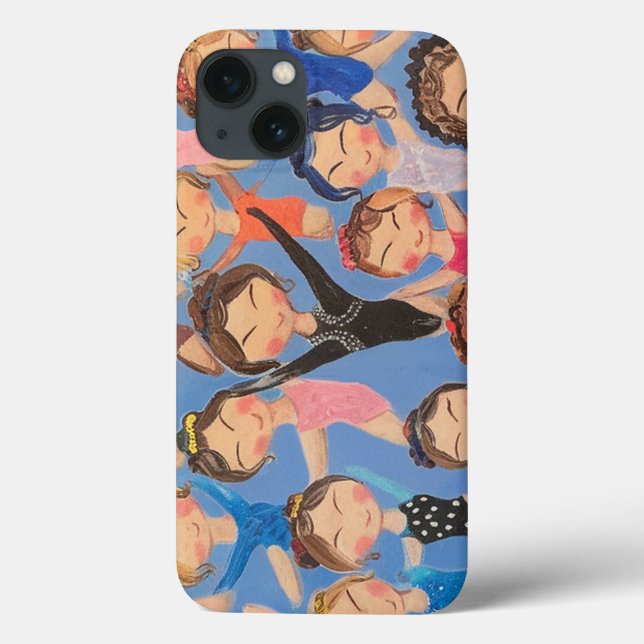 Gymnastics colourful pattern gift Case-Mate iPhone case (Back)