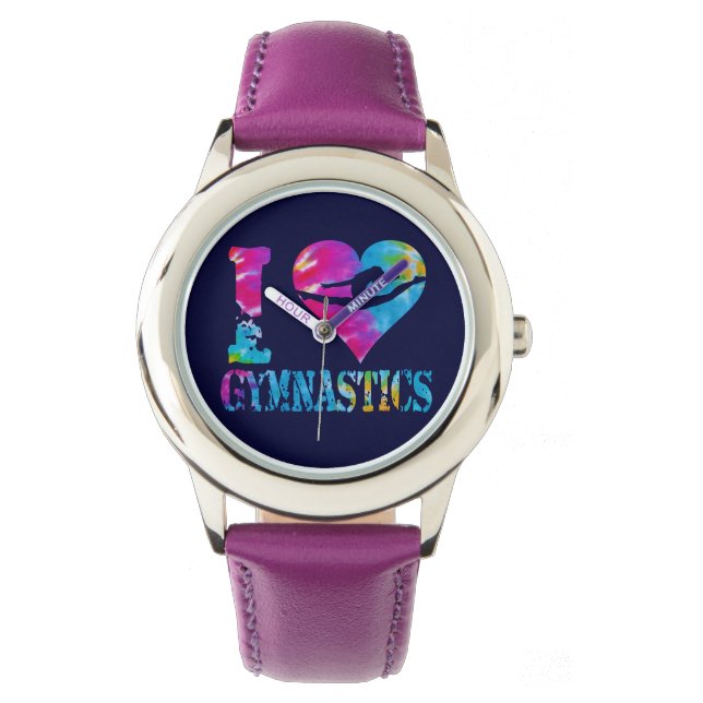 Gymnastics Dance Cheer Watch Glitter Custom (Front)