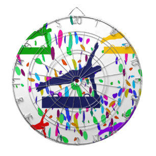 GYMNASTICS DARTBOARD