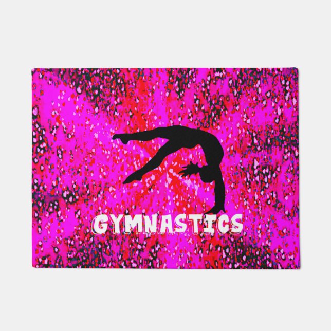 Gymnastics Door Mat (Front)