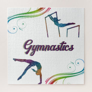 Gymnastics Dreams Gymnast Jigsaw Puzzle