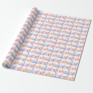 Gymnastics Events Wrapping Paper
