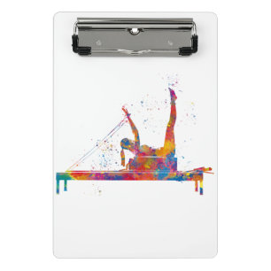 gymnastics exercise mini clipboard