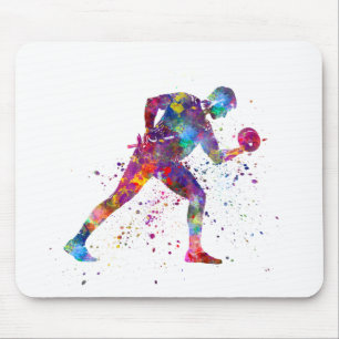 gymnastics exercise mouse pad