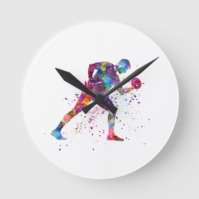 gymnastics exercise round clock (Front)