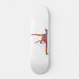 gymnastics exercise skateboard