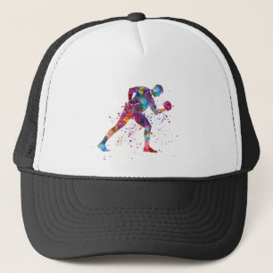 gymnastics exercise trucker hat