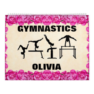 Gymnastics Floral Calendar