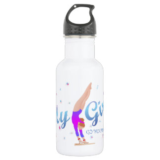 Gymnastics - Fly Girl Water Bottle