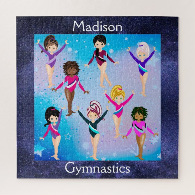 Gymnastics Friends: These Gymnast Look Like Us     Jigsaw Puzzle (Vertical)