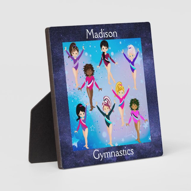 Gymnastics Friends: These Gymnast Look Like Us    Plaque (Front)