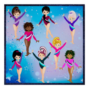 Gymnastics Friends: These Gymnast Look Like Us   Poster