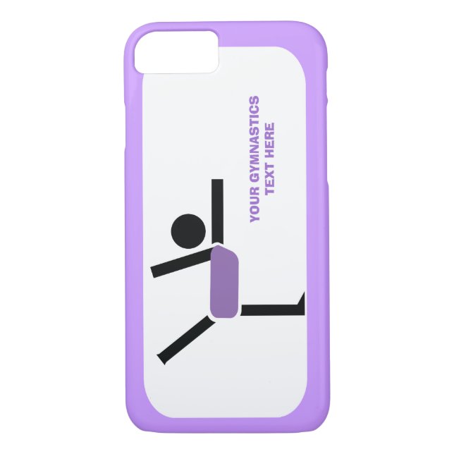 Gymnastics gifts, gymnastics performer custom Case-Mate iPhone case (Back)