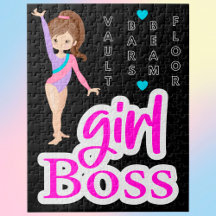 Gymnastics Girl Boss  