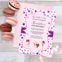 Gymnastics Girl Stars Birthday Party