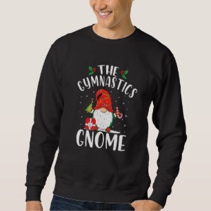 Gymnastics Gnome Funny Matching Family Christmas P Sweatshirt