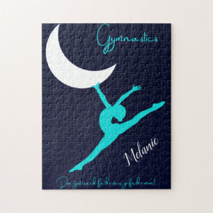 Gymnastics Go For The Moon Jigsaw Puzzle