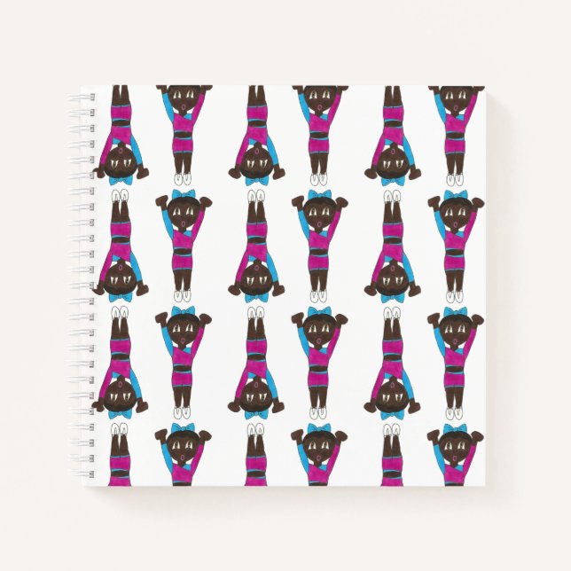 Gymnastics Gymnast Acrobatics Acro Dance Teacher Notebook (Front)