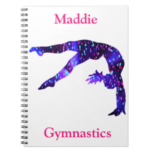 Gymnastics Handspring Notebook