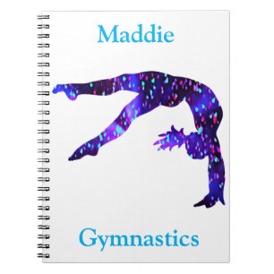 Gymnastics Handspring Notebook
