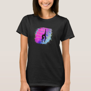 Gymnastics Handstand Cartwheel Girl Flipping Flip  T-Shirt
