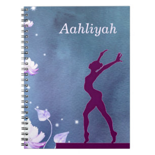 Gymnastics "I Love Gymnastics" Balance Beam    Notebook