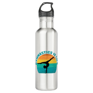 Gymnastics is Life Beautiful Sunset Gymnast 710 Ml Water Bottle