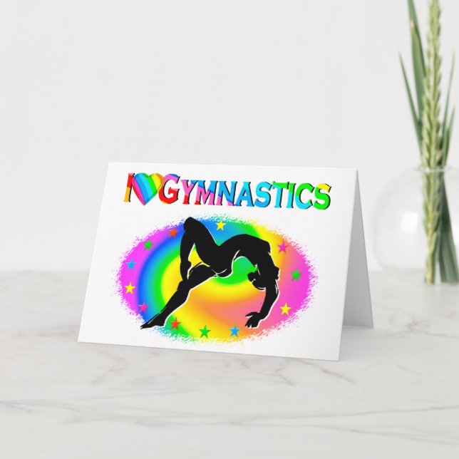 GYMNASTICS IS MY LIFE CARD (Front)