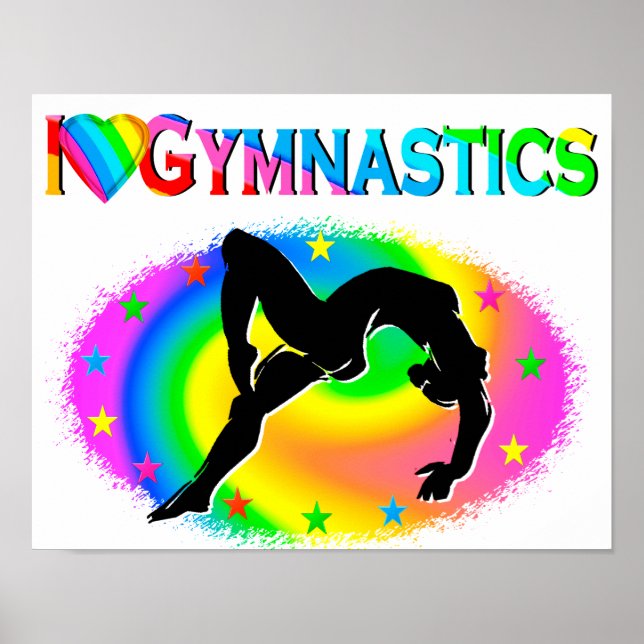 GYMNASTICS IS MY LIFE POSTER (Front)