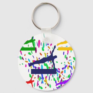 GYMNASTICS KEY RING