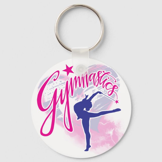 Gymnastics Key Ring (Front)
