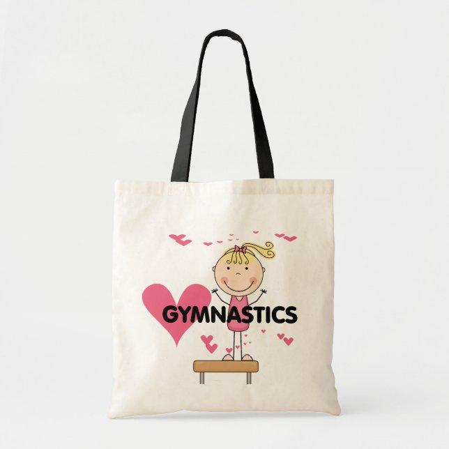 GYMNASTICS - Love Gymnastics Tshirts and Gifts Tote Bag (Front)
