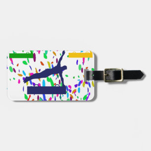 GYMNASTICS LUGGAGE TAG