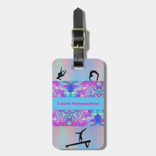 Gymnastics Luggage Tag - Personalised