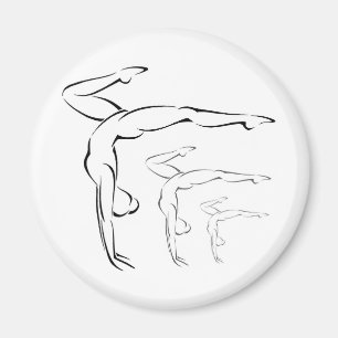 Gymnastics Magnet
