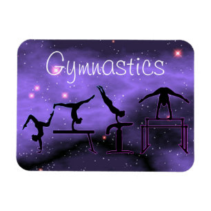 Gymnastics magnet