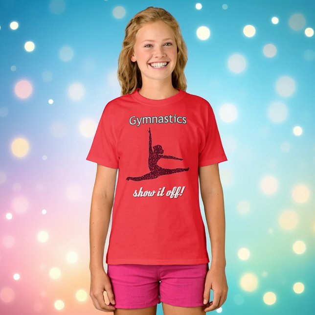 Gymnastics Meet Show if Off T-Shirt (Creator Uploaded)