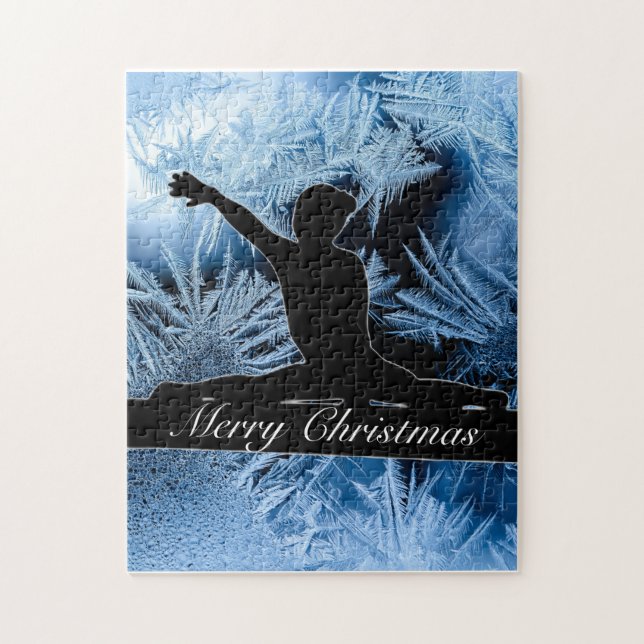Gymnastics "Merry Christmas" Frozen     Jigsaw Puzzle (Vertical)