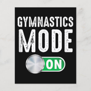 Gymnastics Mode On Cool Gymnast Athlete