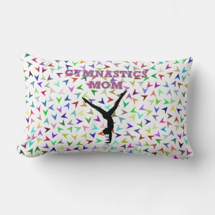 Gymnastics MOM lumbar pillow. Lumbar Cushion