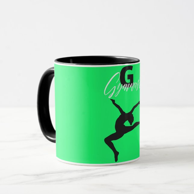 Gymnastics Monogram G is for Gymnast      Mug (Front Left)
