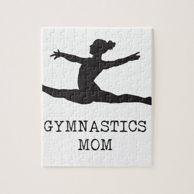 Gymnastics Mum Jigsaw Puzzle (Vertical)