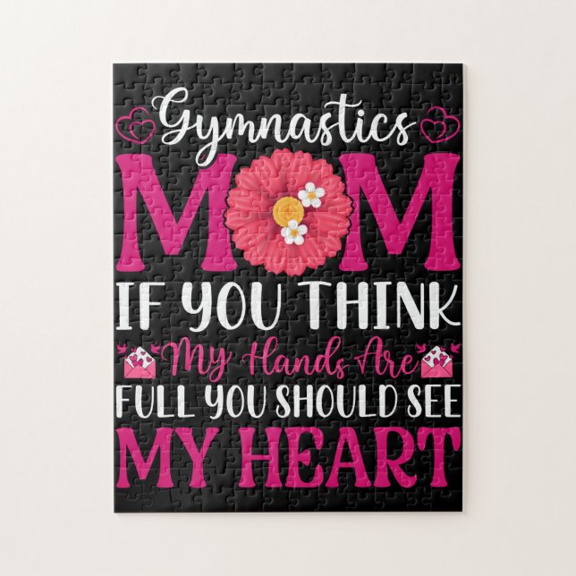 Gymnastics Mum Jigsaw Puzzle (Vertical)