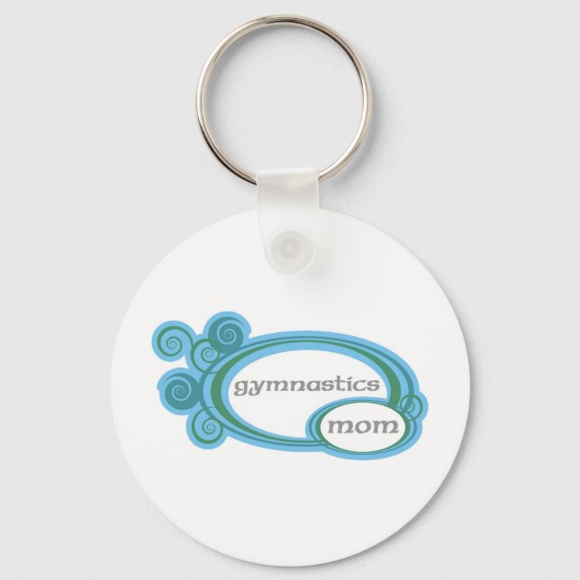 Gymnastics Mum Key Ring (Front)